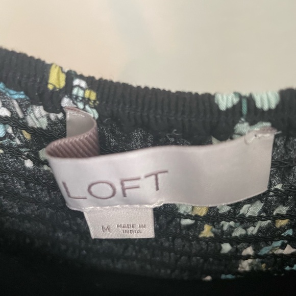 Floral Loft jumpsuit, size M with pockets - Picture 2 of 3